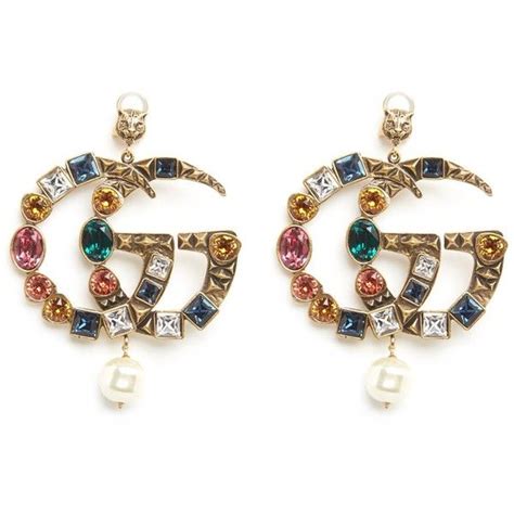 gucci colourful earrings.